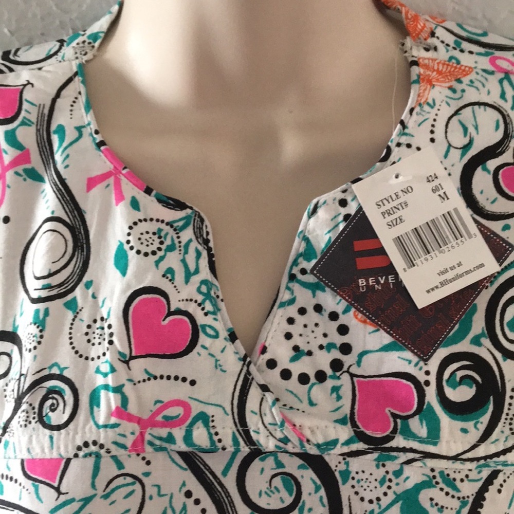 BHU Medical Uniform Scrub Top MD